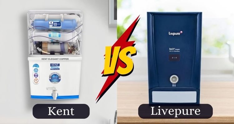 Kent vs Livepure RO Water Purifier