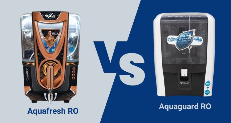 Aquafresh Vs Aquaguard RO Water Purifier, Which is Better